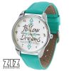 Наручные часы ZIZ «Follow your dreams» бирюзовый
