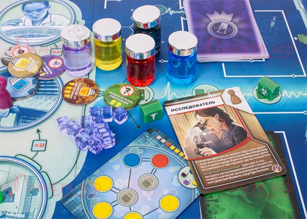 Настольная игра «Пандемия: В лаборатории» (Pandemic: In the Lab)