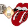 Пин (значок) фигурный Rolling Stones