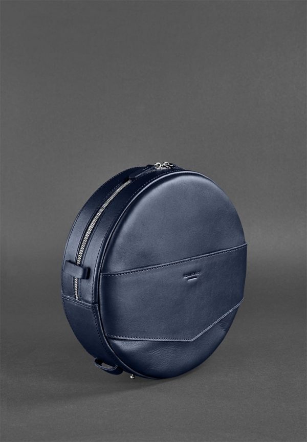 Круглая сумка-рюкзак «Maxi» BlankNote (темно-синий)