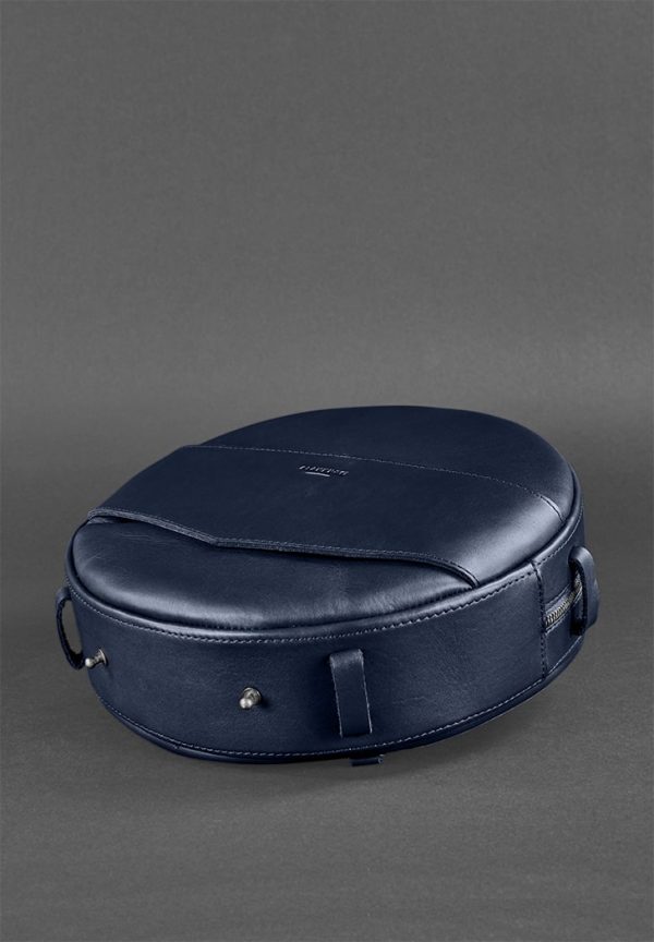 Круглая сумка-рюкзак «Maxi» BlankNote (темно-синий)