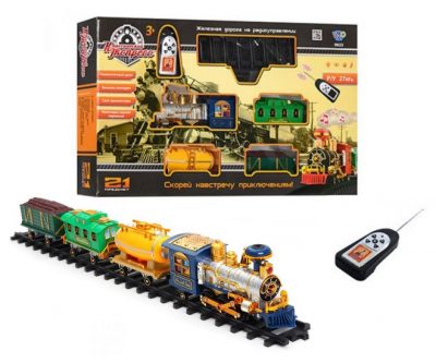 Игрушечная железная дорога «Золотая стрела» на радиоуправлении