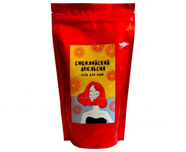 Соль для ванны PAPAdesign «Сицилийский апельсин»