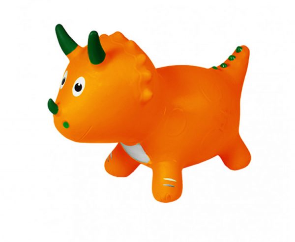 Детский прыгун-динозавр (оранжевый)