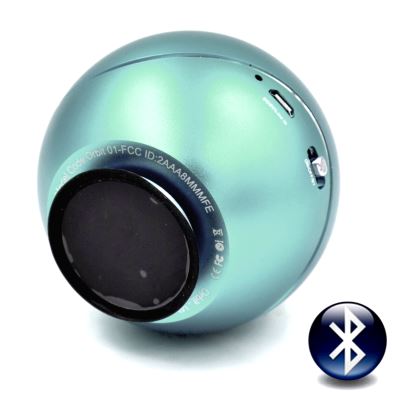 Виброколонка Vibe-Tribe Orbit speaker 15 Вт, голубая