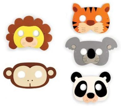 Набор масок для вечеринки 5 шт.