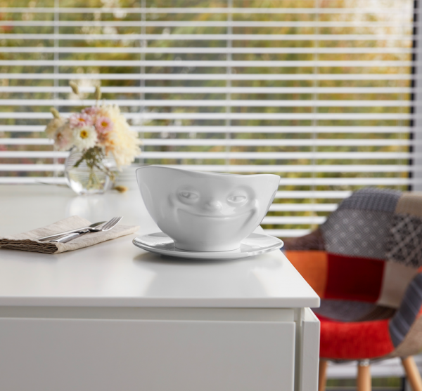 Салатница Tassen «Усмешка» (1000 мл), фарфор