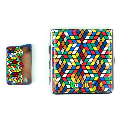 Комплект зажигалка + портсигар «Rubik»s»