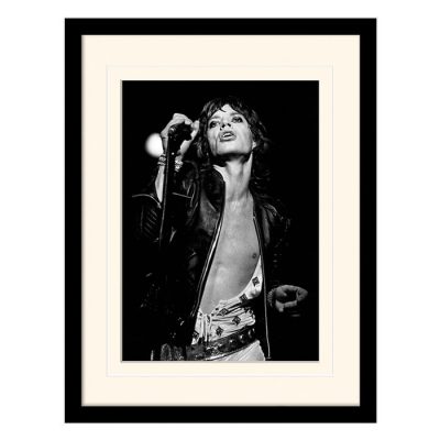 Постер в раме «Rolling Stones (Mick Jagger)» 30 x 40 см