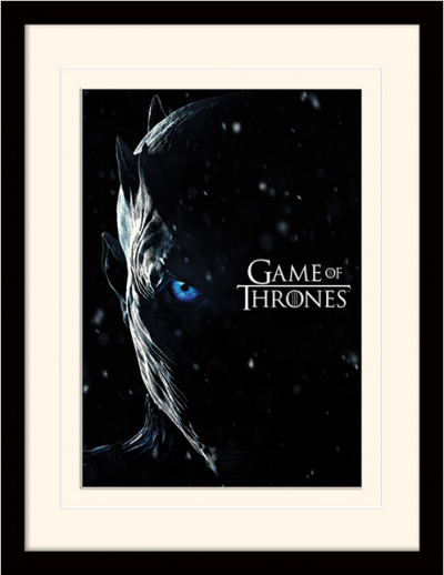 Постер в раме «Game Of Thrones (The Night King)» 30 x 40 см