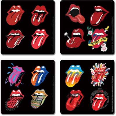 Набор костеров «Rolling Stones» 4шт