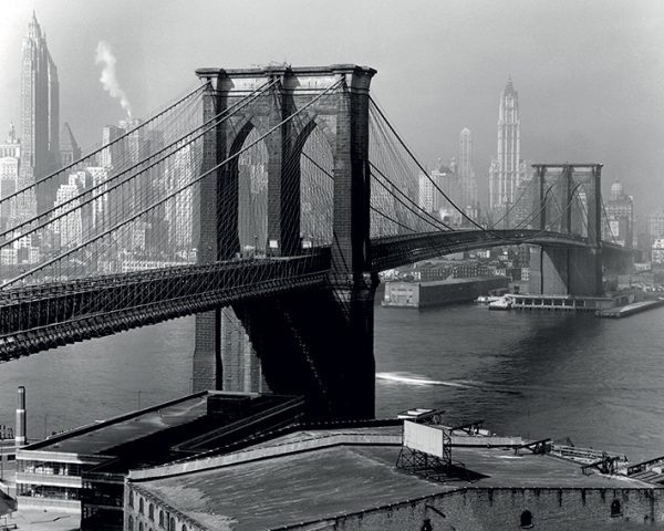 Фотокартина на холсте (New York 1946) 60 х 80 см