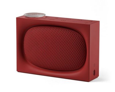 Bluetooth колонка с радио Lexon ONA, красная
