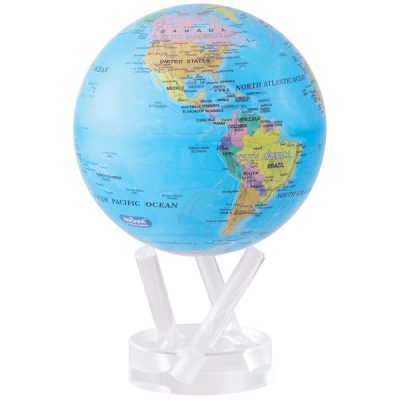 Гиро-глобус Solar Globe «Политическая карта» 11,4 см (MG-45-BOE)