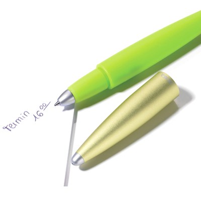 Шариковая ручка эластичная Troika Flexi Pen, зелёная