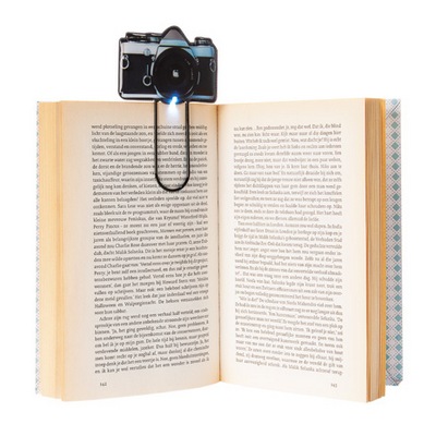 Закладка-фонарик для книг «Camera» с подсветкой