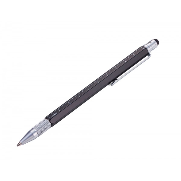 Шариковая ручка Troika Construction SLIM, черный