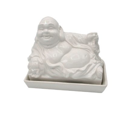 Подставка для масла «Будда», белая