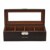 Шкатулка для часов «Bond» для 4 часов, коричневая