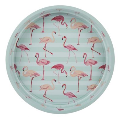 Поднос "Flamingo" 33 см, зеленый