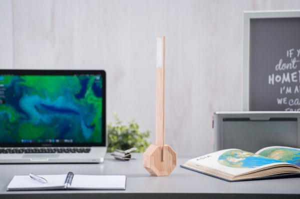 Светильник "OCTAGON ONE" на 4 уровня освещения, светлый клен