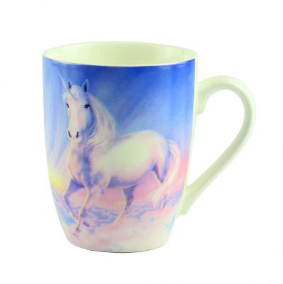 Чашка "Mug unicorn Desing", голубая