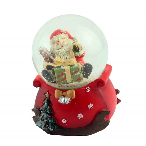 Снежный шар «Санта», 9 см