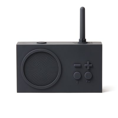 Bluetooth колонка с радио Lexon Tykho 3, черная