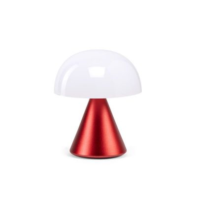 Мини светодиодная лампа Lexon MINA, 8,3 х 7,7 см, красная