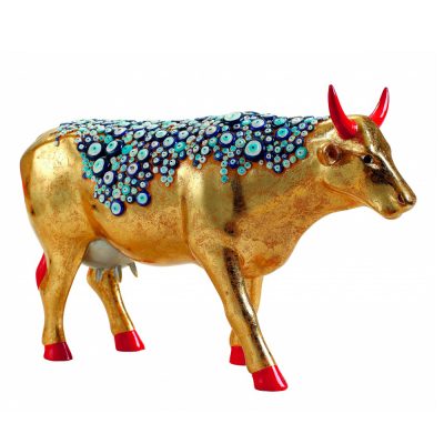Коллекционная статуэтка корова «The Evil Eye Cow-aka Nazar Boncugu», Size L