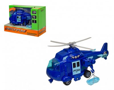 Игрушка Вертолет «Городские службы» синий