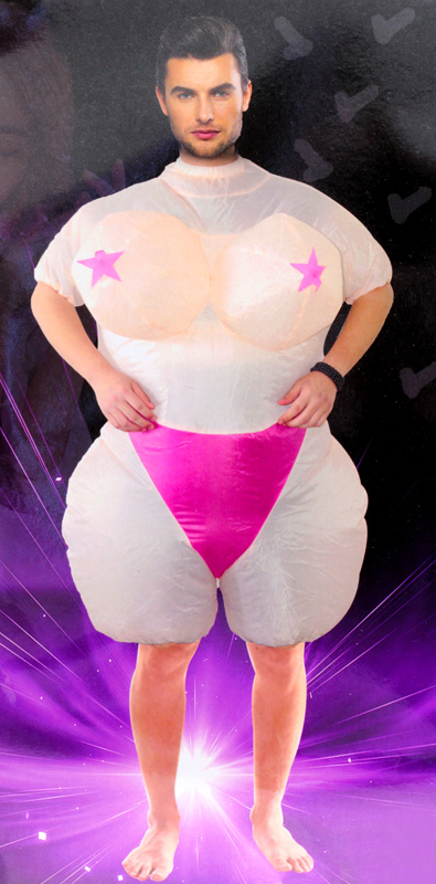 Надувной костюм для взрослой вечеринки «Sexbomb»