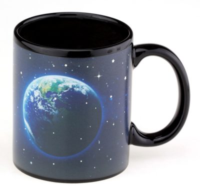 Чашка с терморисунком «Вселенная Earth & Moon» Chameleon хамелеон