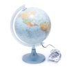 Глобус 250 политико-физический с подсветкой (немецкий)