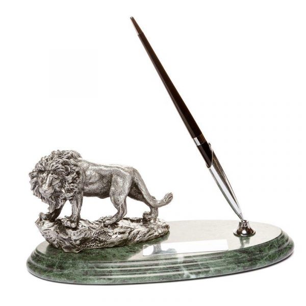 Настольная подставка для ручки BST,  24х10, мраморная