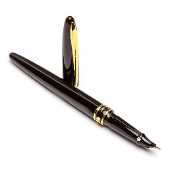 Перьевая ручка BST «Crocоdile» черный корпус Перьевая ручка BST «Crocоdile» черный корпус