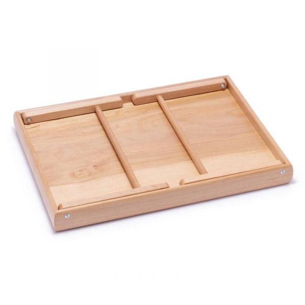 Столик для завтрака на ножках мини BST «Ромашка» 38×26см бесцветный