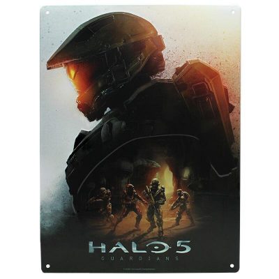 Картина металлическая 28x38 см «Halo»