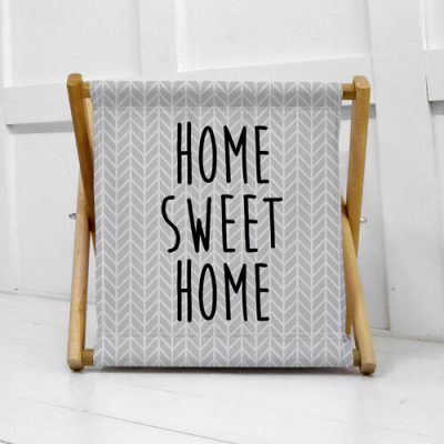 Складная корзина для хранения «Home sweet home»