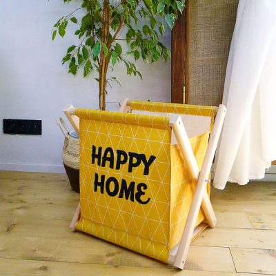 Складная корзина для хранения «Happy home»