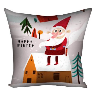 Подушка с принтом 40х40 см