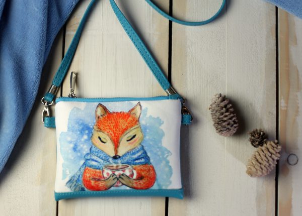 Сумка для девочки Little fairy «Лисичка с кружкой»