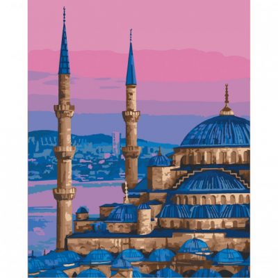 Картина по номерам «Голубая мечеть. Стамбул» Art Craft 40х50 см