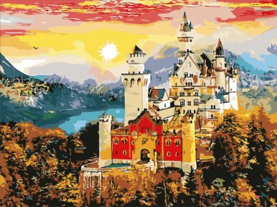 Картина по номерам «Осенний замок» Art Craft 40х50 см