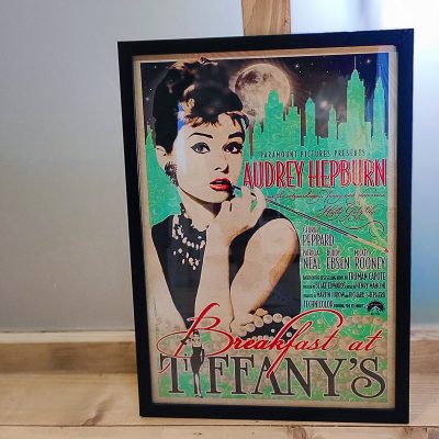 Постер в рамке A3 "Breakfast at Tiffany`s"